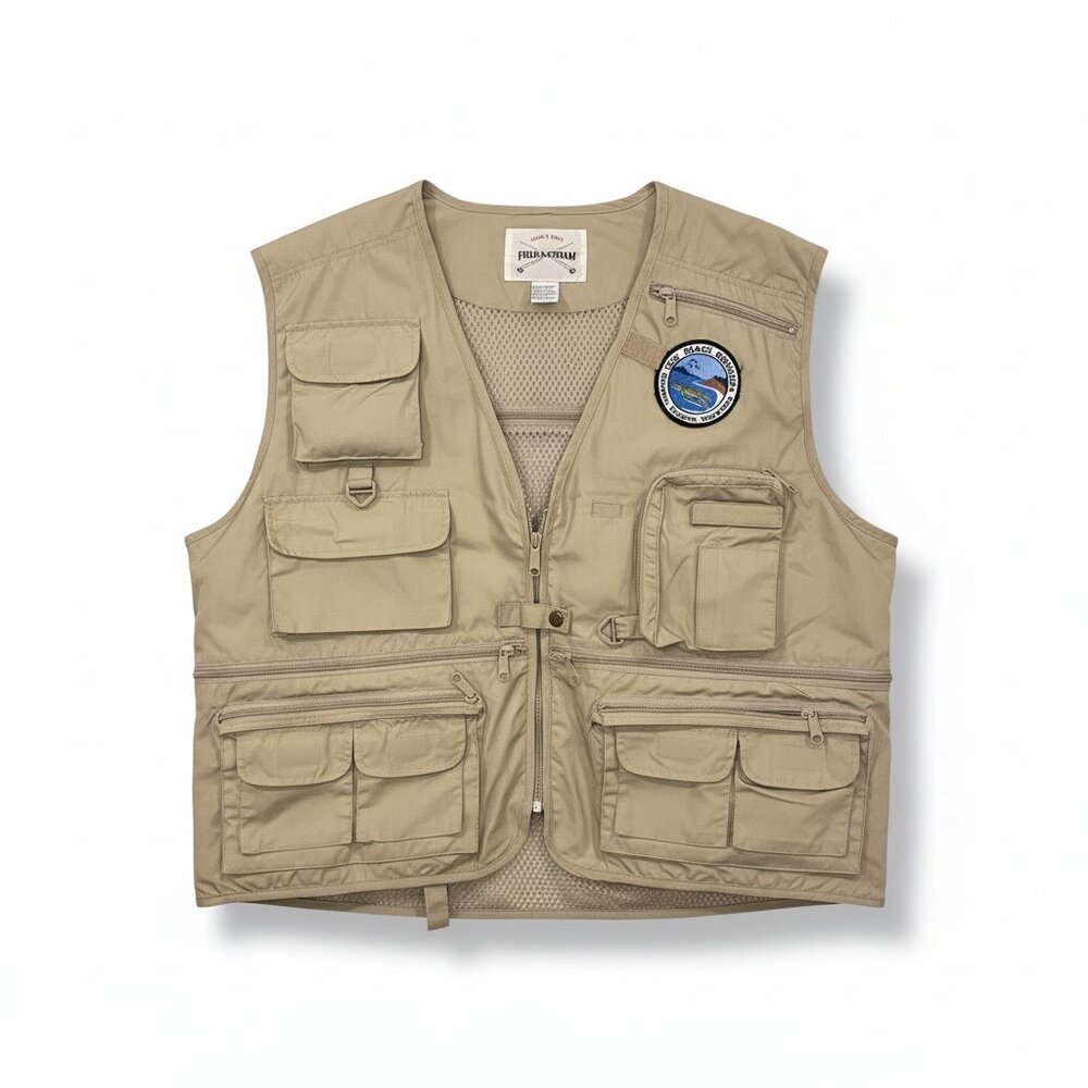 Field & Stream Fishing Vest (WSU Beach Watchers Patch)